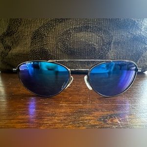 Costa Del Mar Havana Polarized Sunglasses Excellent Condition